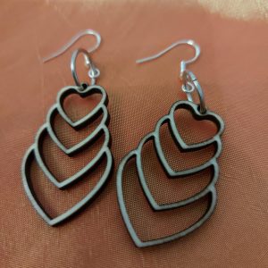 Earrings - Wood