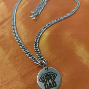 Stainless steel chain "Super Dad"